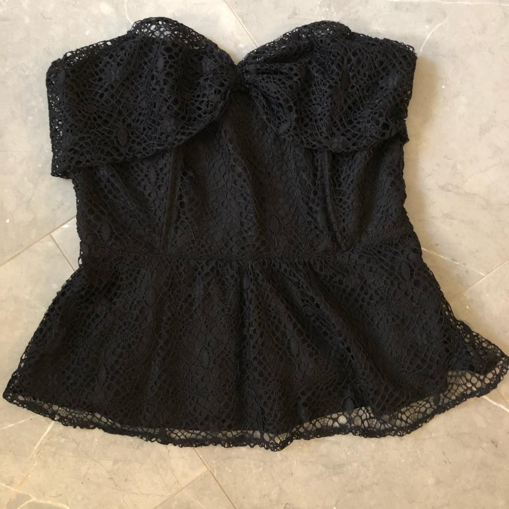 Porridge Lace Top